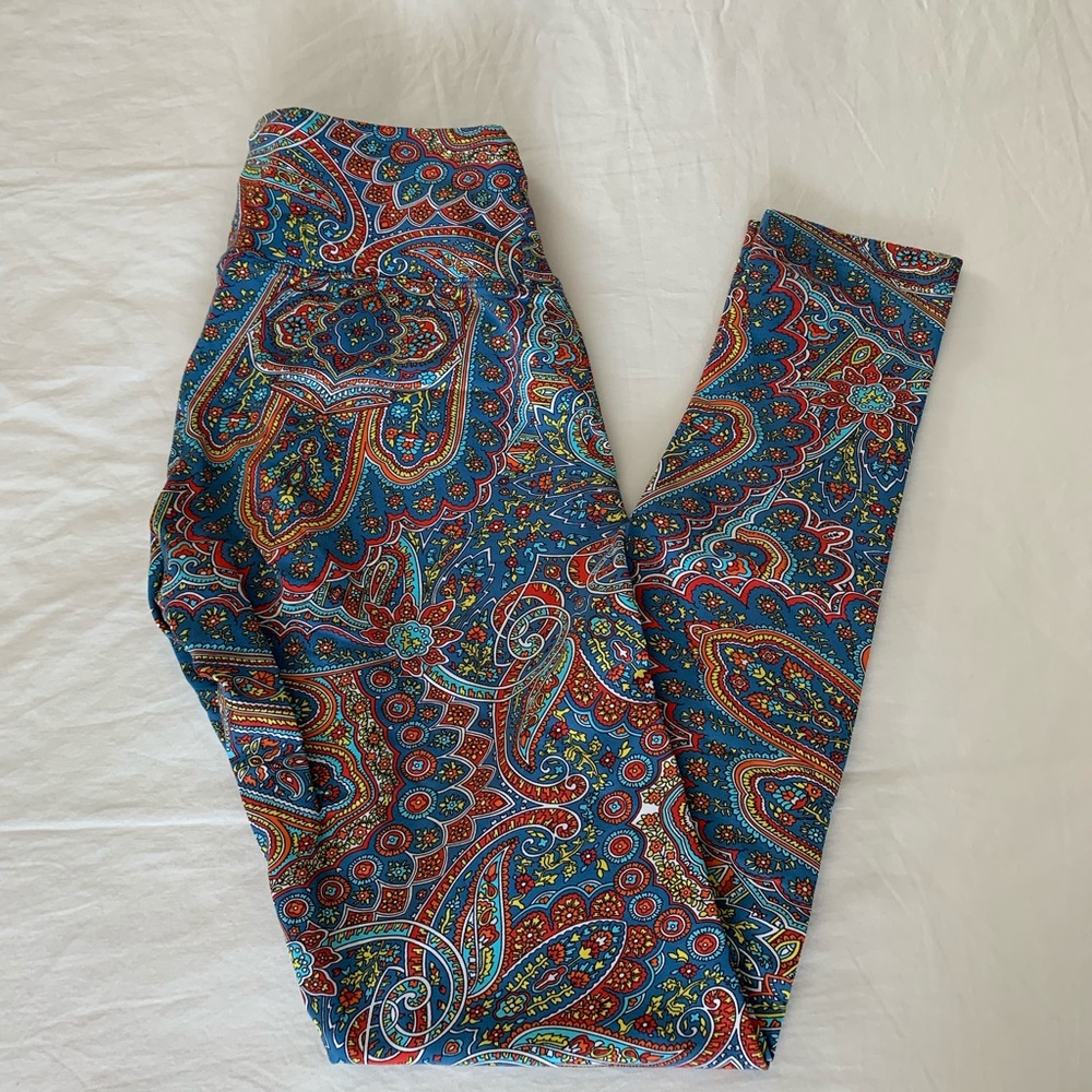 Brazil Wear / Candida Maria Paisley Leggings